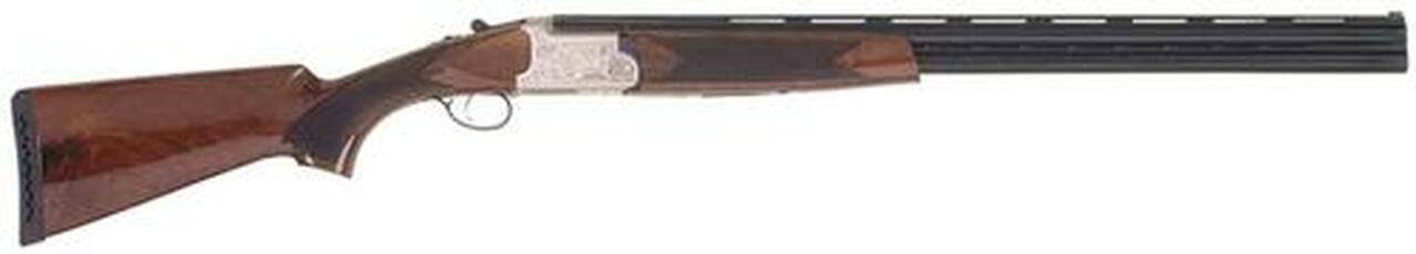 TriStar, Setter ST, Over/Under, 12 Ga 3″, 28″ Barrels, Silver Receiver, 5 Choke Tubes, Walnut Stock, 2Rd