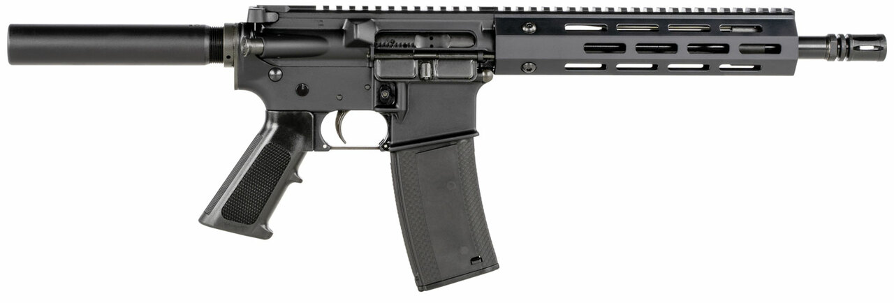Troy A3 AR Pistol .223/5.56, 10.5″ Barrel, M-LOK BattleRail, Black, 30rd