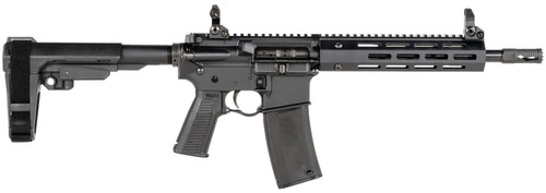 Troy A4 5.56/.223, 10″ Barrel, Folding Battle Sights, NO BRACE, Black, 30rd