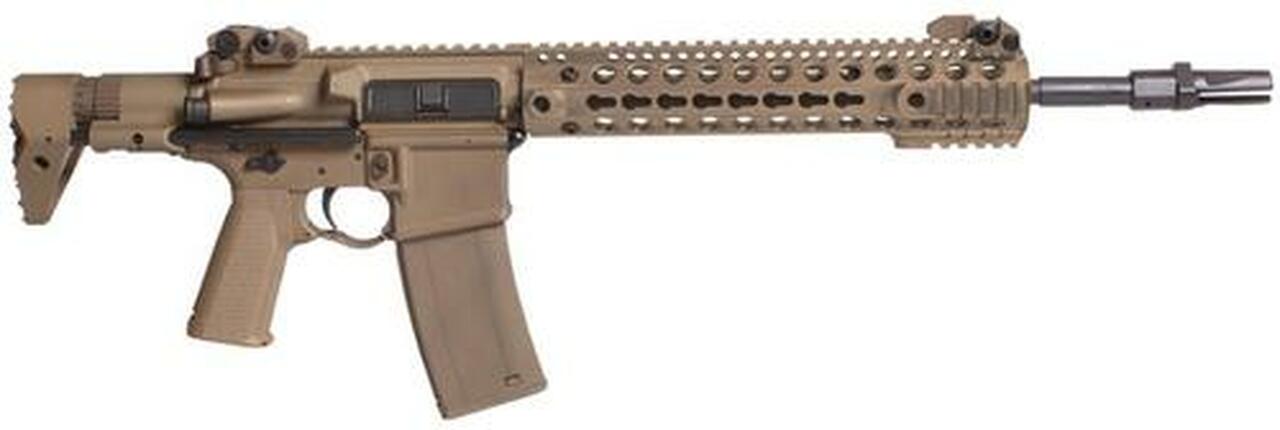 Troy M7A1 AR-15, .223/5.56, 14.5″, Pinned Brake, 30rd, PDW Stock