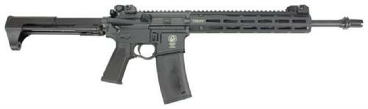 Troy M7A1 Carbine SA 223/5.56 14″ Barrel, Troy PDW Collapsing Stock, Black, 30rd