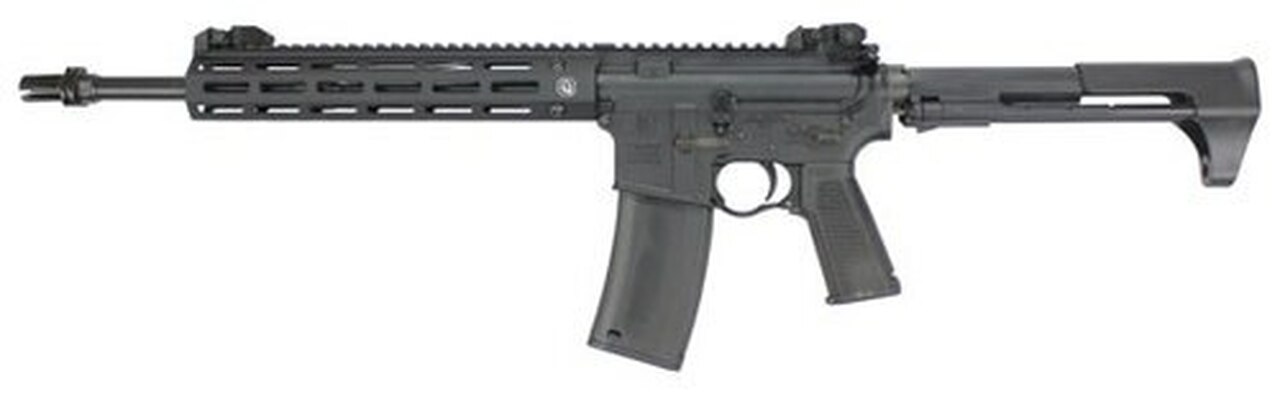 Troy M7A1 Carbine SA 223/5.56 14″ Barrel, Troy PDW Collapsing Stock, Black, 30rd