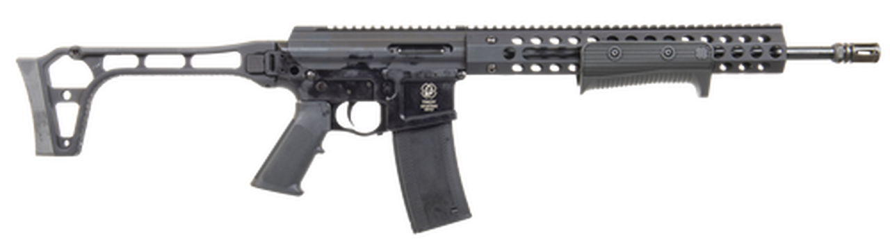 Troy PAR, Rifle, 223REM/556NATO, 16″ Barrel, Black Color, Side-Folding Skeltonized Stock, 10Rd
