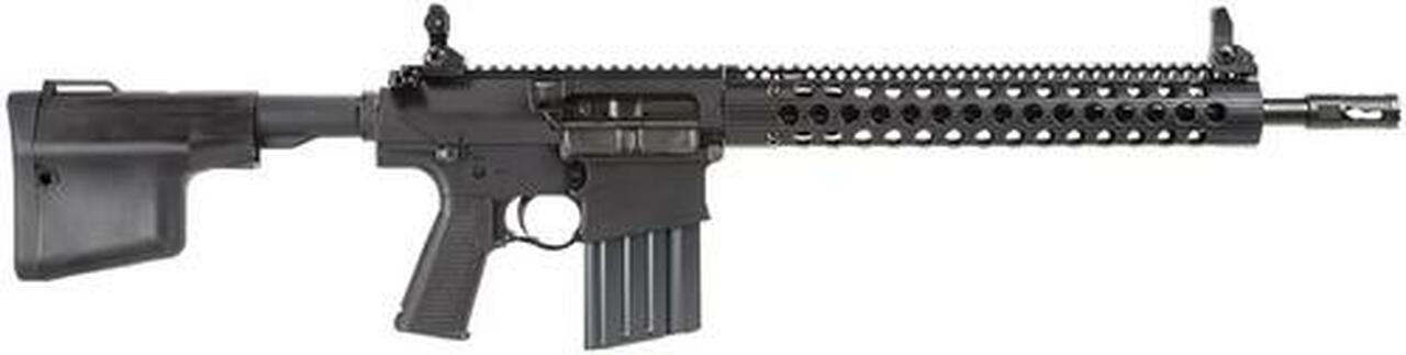 TroyDef 308 Rifle SA 308/7.62 16″ Barrel, Troy BattleAx Collapsible Black, 20rd