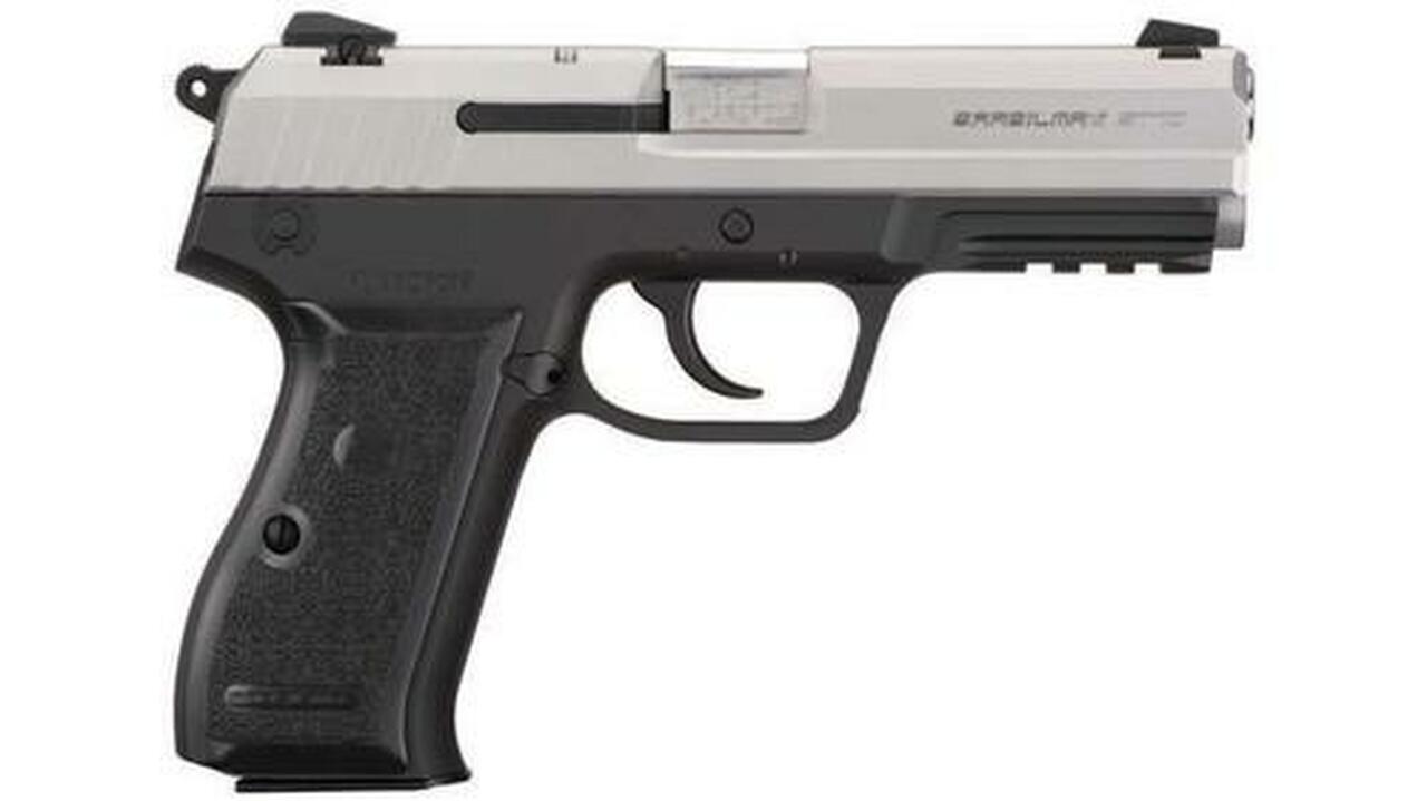 TRS ST10 9mm, 4.4″, 15/17rd, Stainless Steel, Adj. Sights