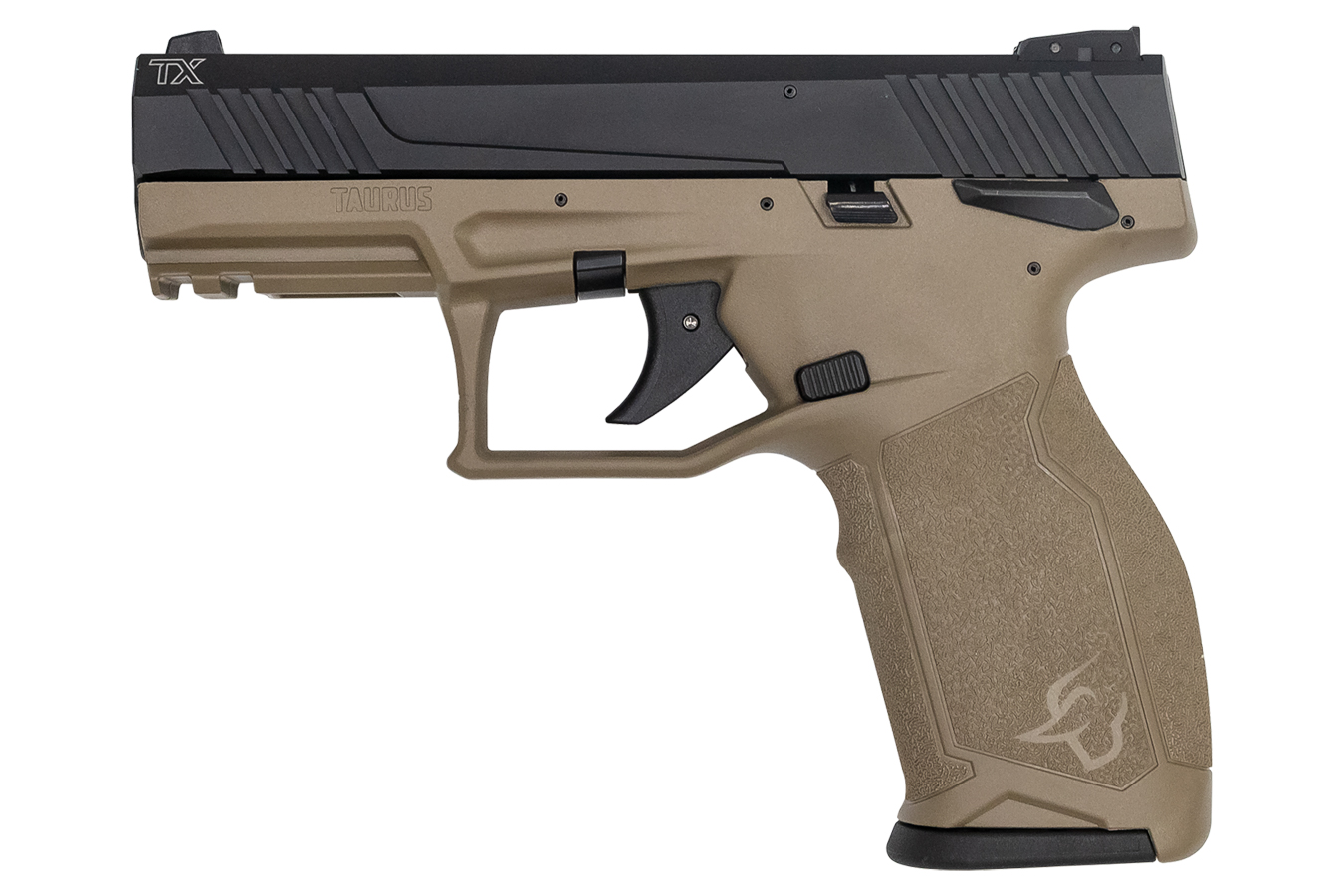 TX22 22LR Rimfire Pistol with FDE Frame and Black Slide