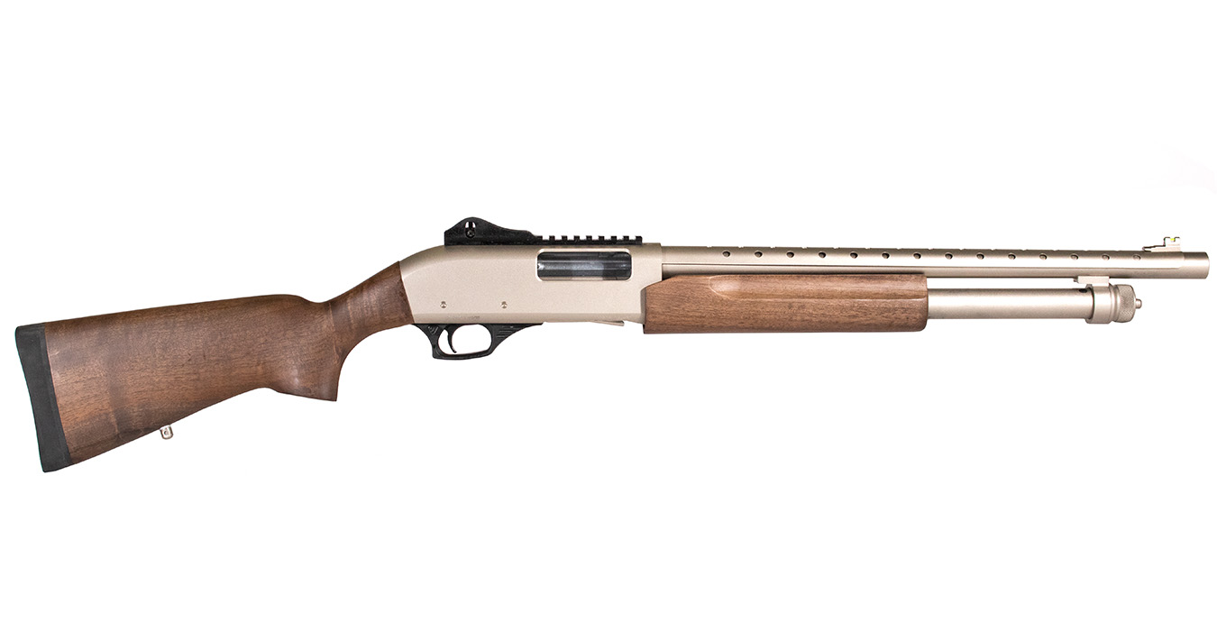 TX3 Heavy Duty 12 Gauge Pump-Action Shotgun with 18.5 Inch Barrel and Marine Finish