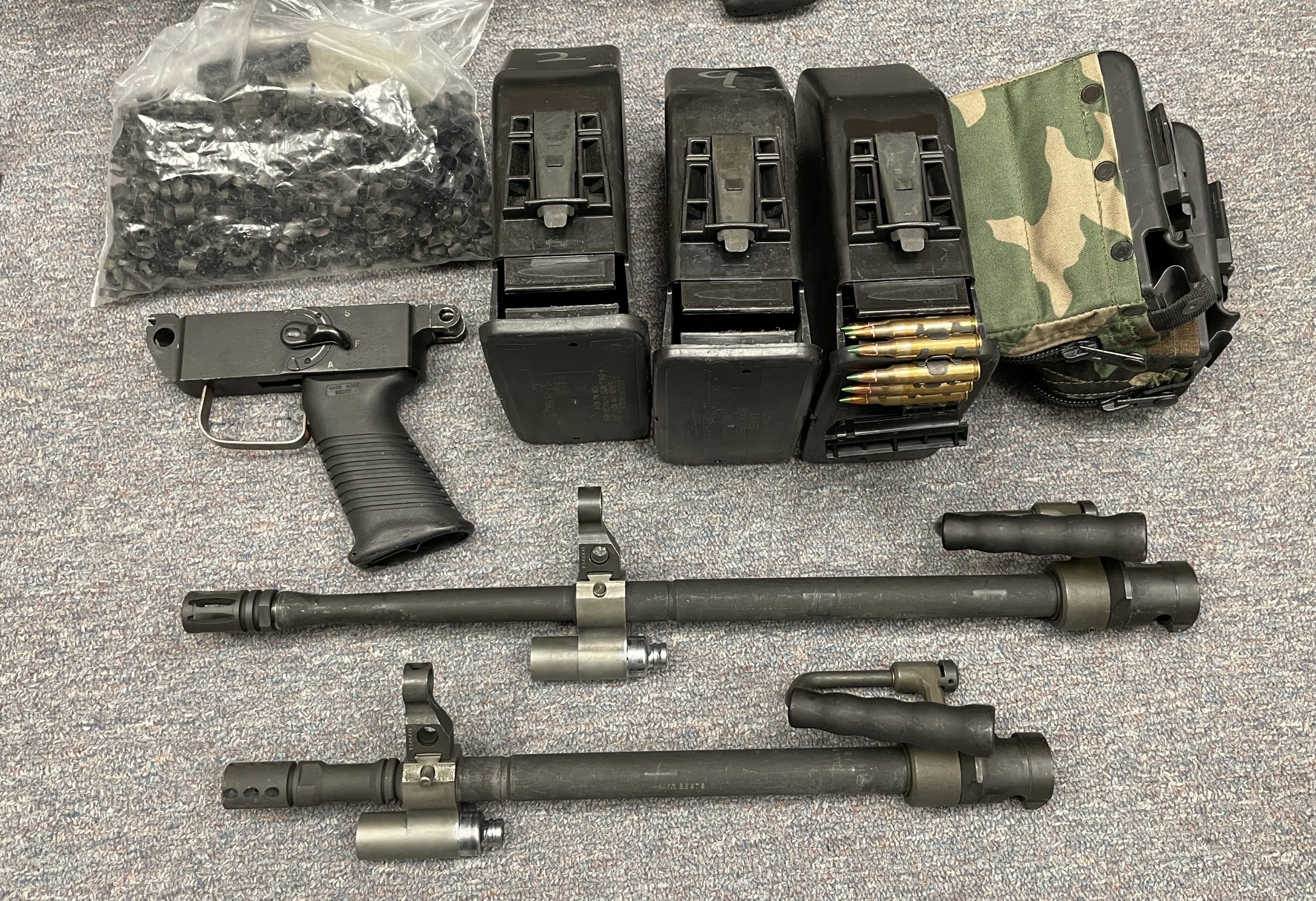 U.S. Machinegun Armory MK46 5.56 and 7.62 MM Semi auto host