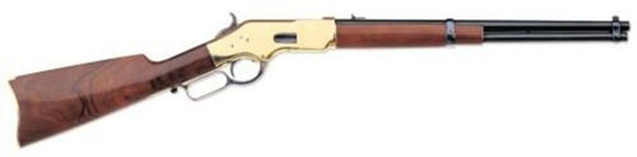 Uberti 1866 Yellowboy Carbine, .44-40 Win, 19″ Barrel, Brass Frame, 10rd