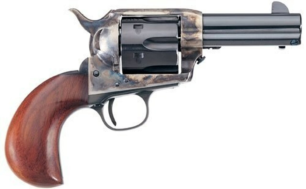 Uberti 1873 Cattleman Bird Head, .45 Colt, 3.5″ Barrel, 6rd, Walnut, Blued