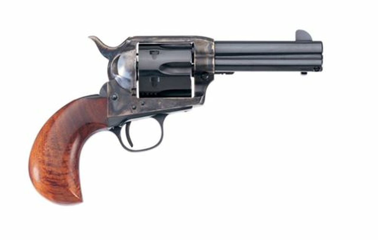 Uberti 1873 Cattleman Birdhead, .45 Colt, 4.75″, 6rd, Walnut, Case-Hardened