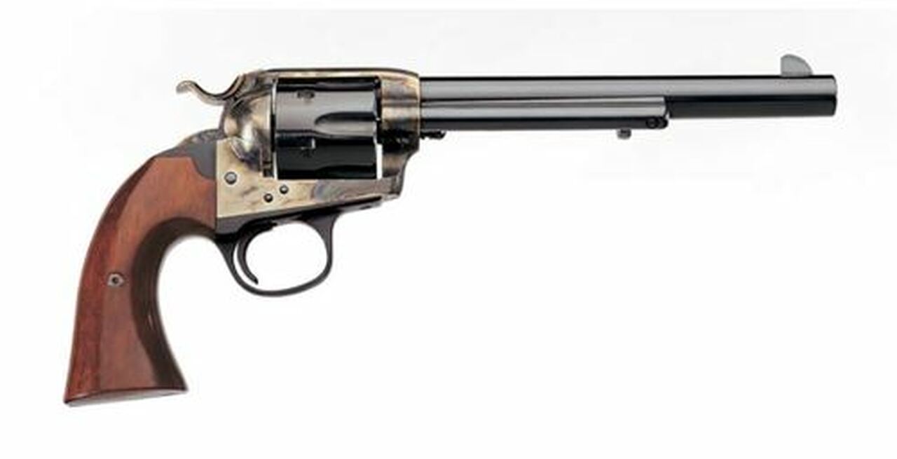 Uberti 1873 Cattleman Bisley, .45 Colt, 5.5″, 6rd, Case-Hardened