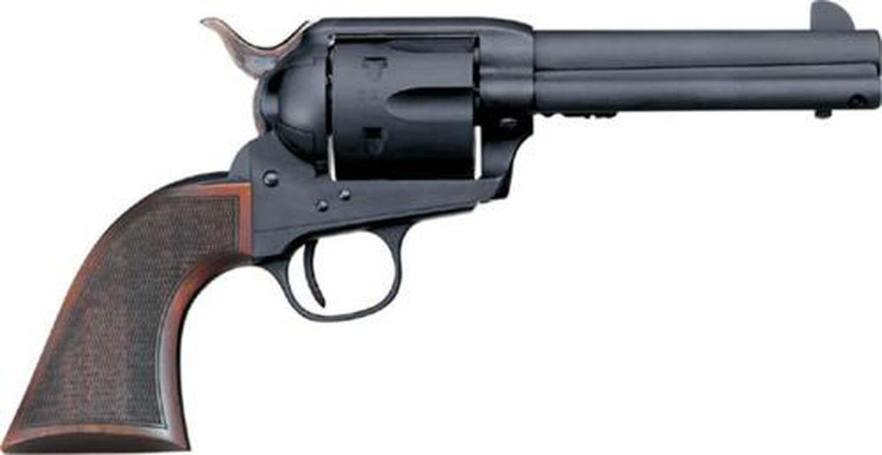 Uberti 1873 Cattleman Chisom, .45 Colt, 5.5″, Checkered Walnut