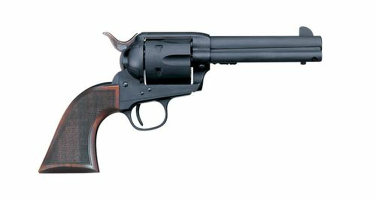 Uberti 1873 Cattleman Chrishol, .45 Colt, 4.75″, 6rd, Walnut, Matte Black