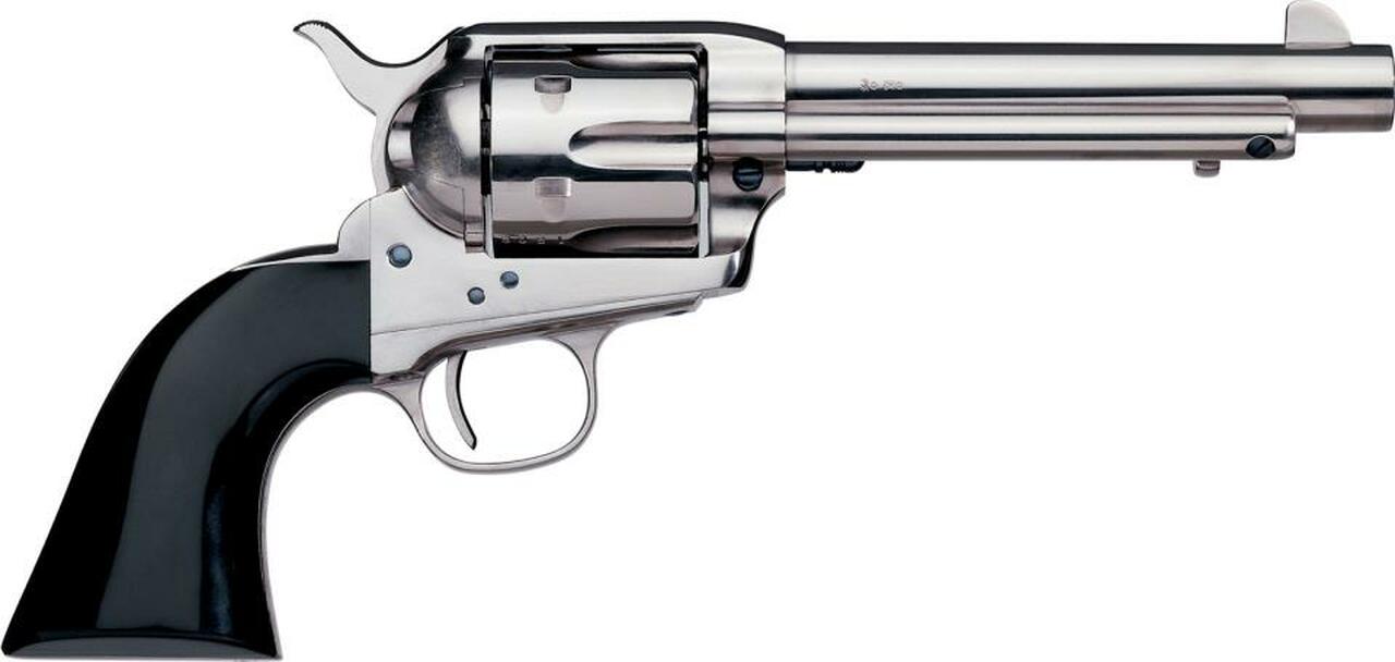 Uberti 1873 Cattleman Desperado, .45 Colt, 4.75″, Bison Horn/Nickel