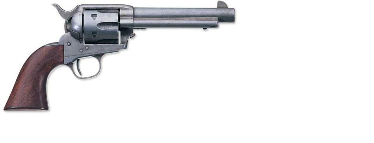 Uberti 1873 Cattleman OM Old West Finish Revolver, .45 Colt, 5.5″, Walnut Grip