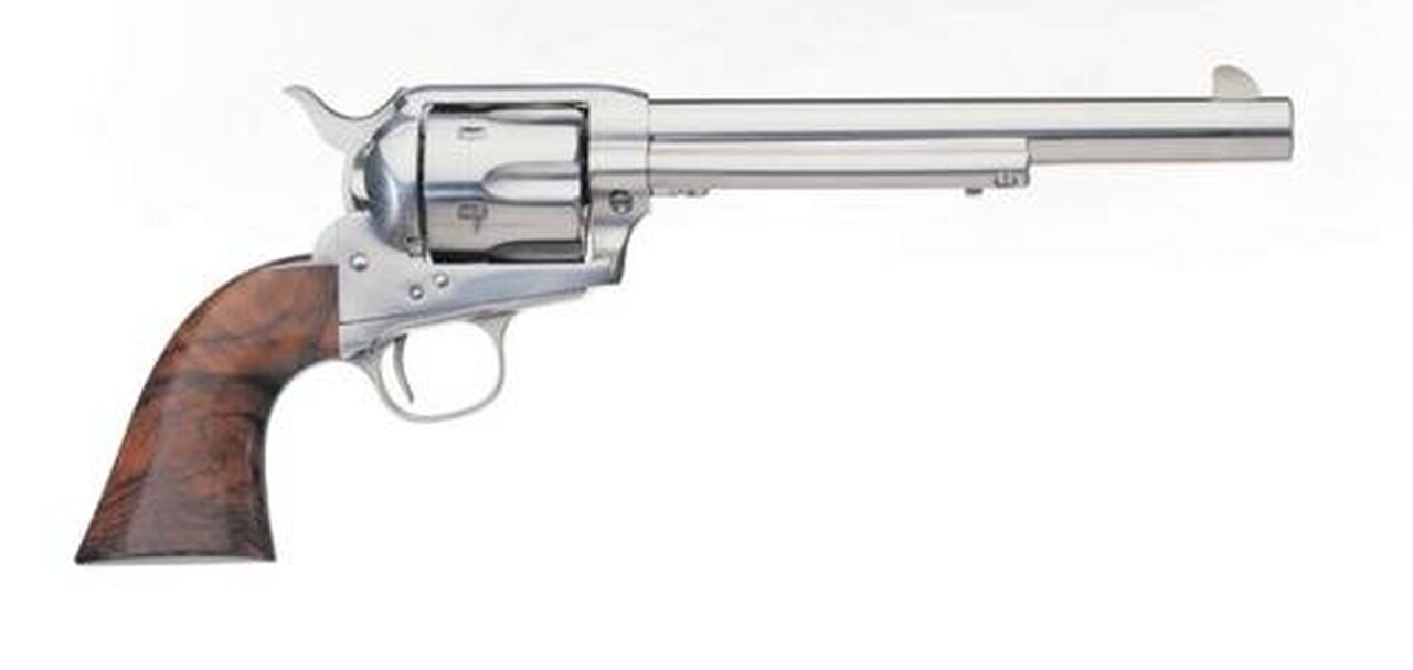 Uberti 1873 Cattleman Stainless .45 Colt, 5.5″ Barrel, Walnut Grip, 6rd