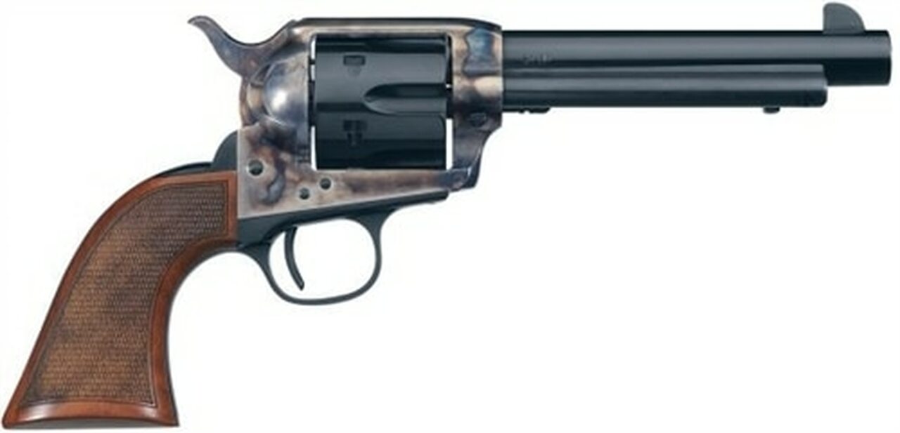 Uberti 1873 El Patron, .357 Mag, 4.75″, Walnut Grips, Case Hardened