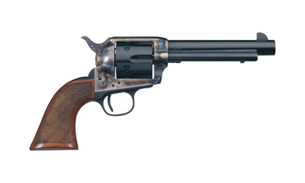 Uberti 1873 El Patron, .357 Mag, 5.5.” 6rd, Checkered Walnut Grips, Case-Hardened