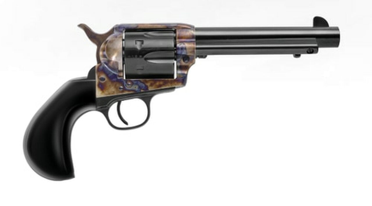 Uberti Bonney 1873 Single Action New Model, .45 Colt, 5.5″, Blued/Case Hardened