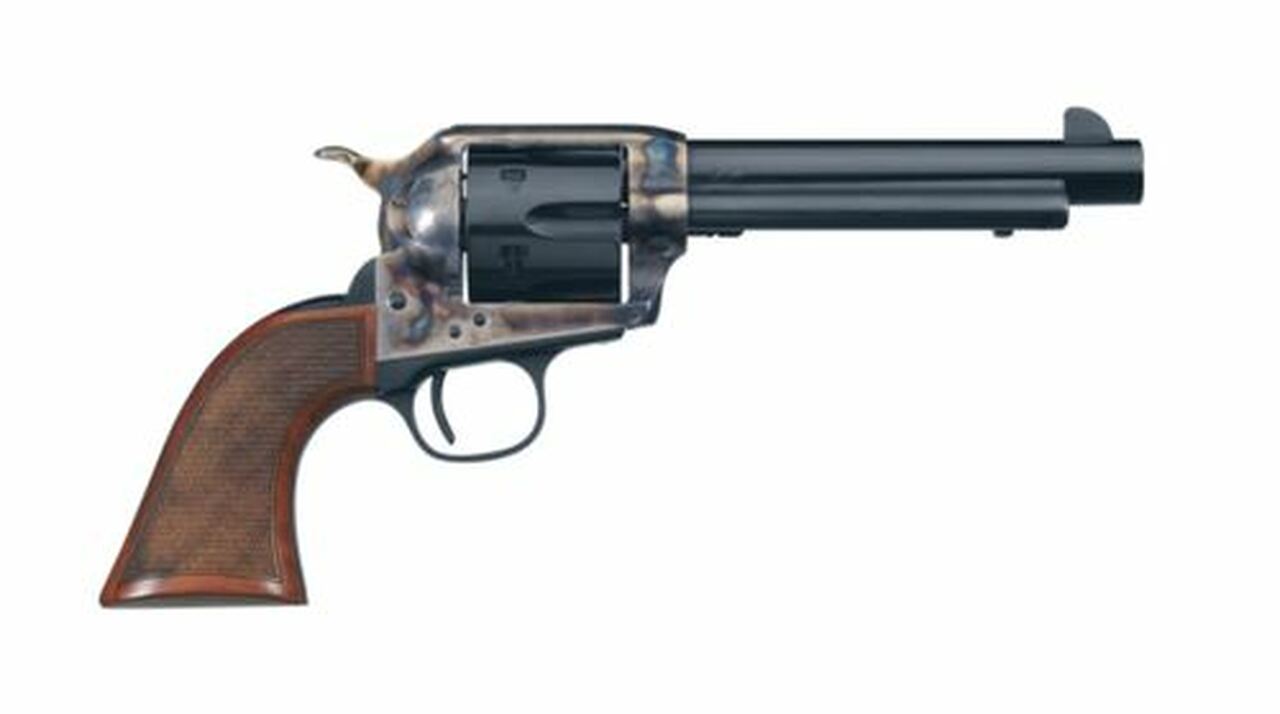 Uberti Short Stroke SASS Pro, .357 Mag, 5.5″, 6rd, Walnut, Blued