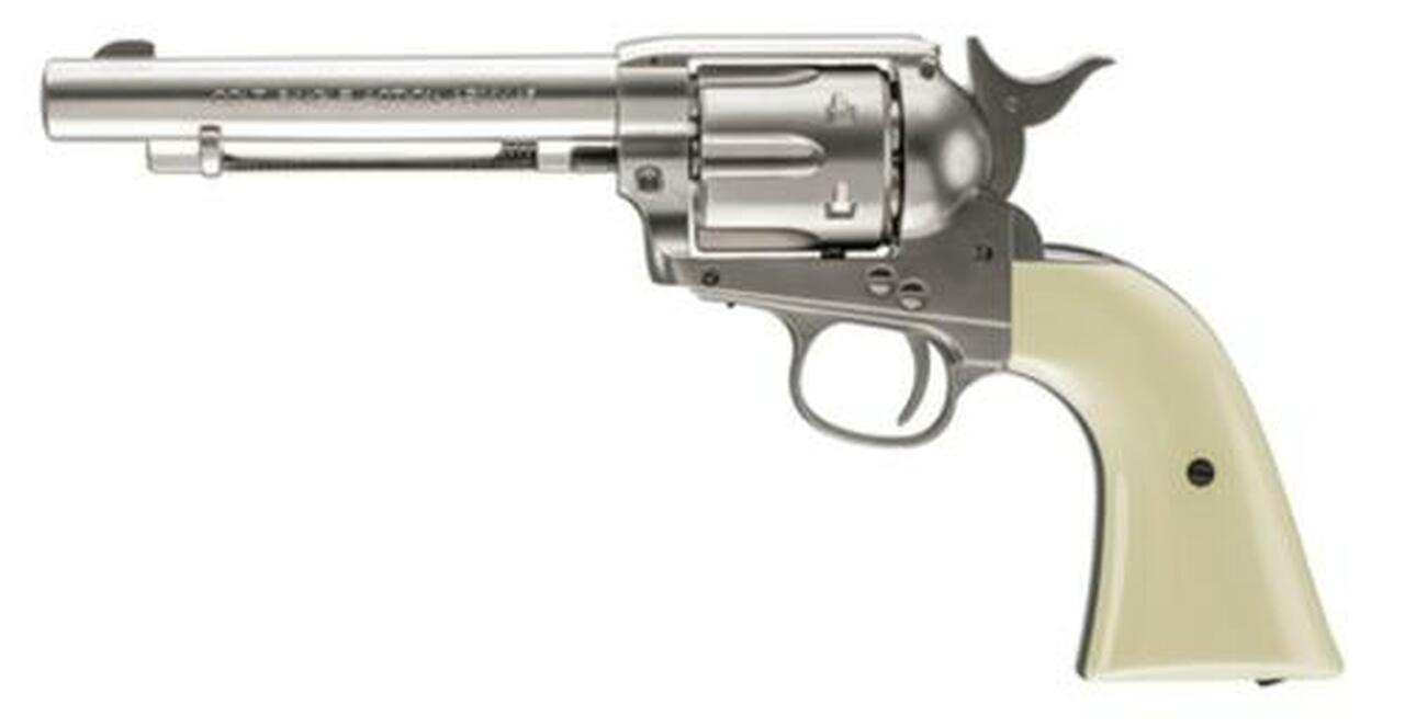 Umarex Firearms Colt Peacemaker .177 Caliber 5″ Barrel Nickel Finish