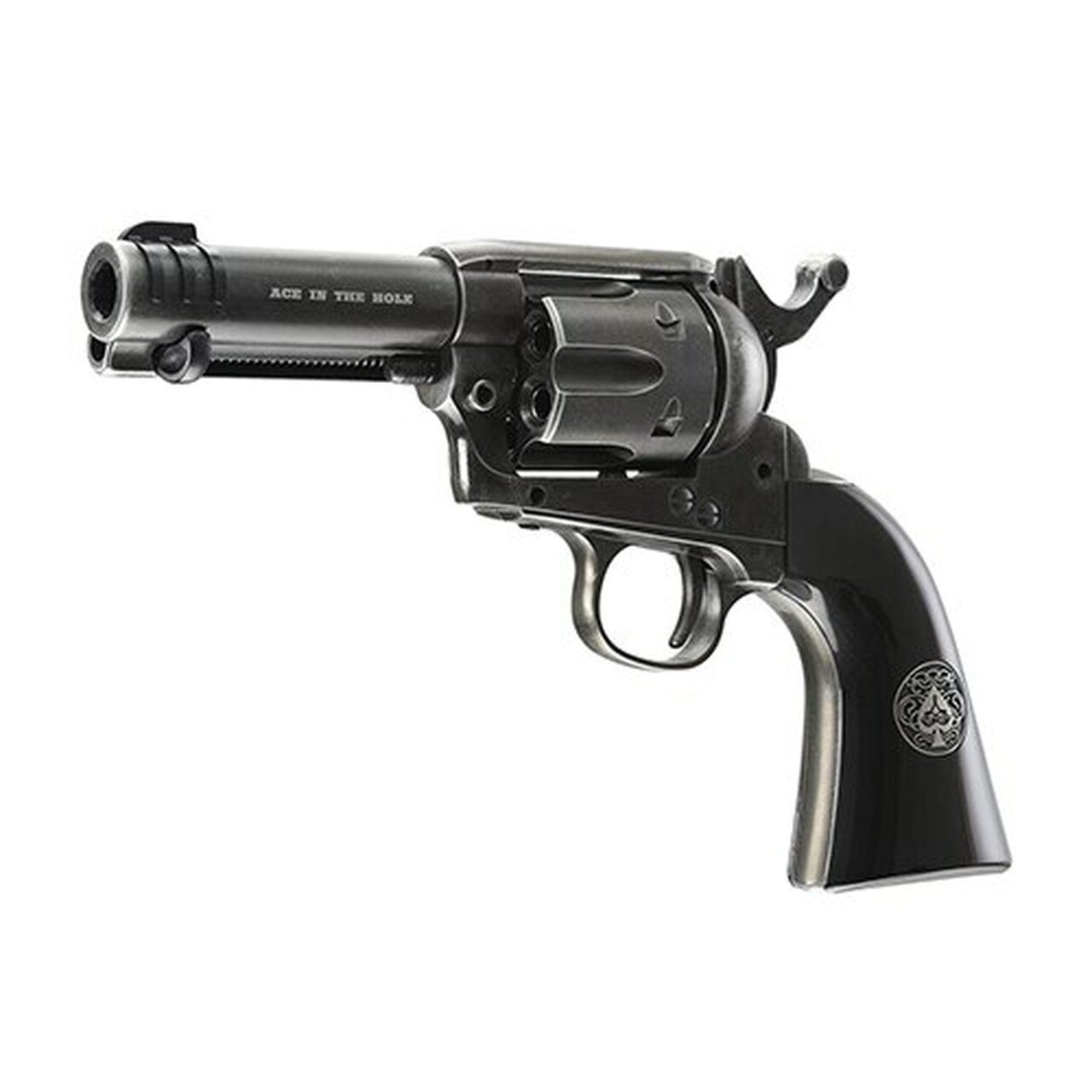 Umarex Legends Ace in the Hole, .177 BB, 3.5″ Barrel, 6rd, Weathered-plated