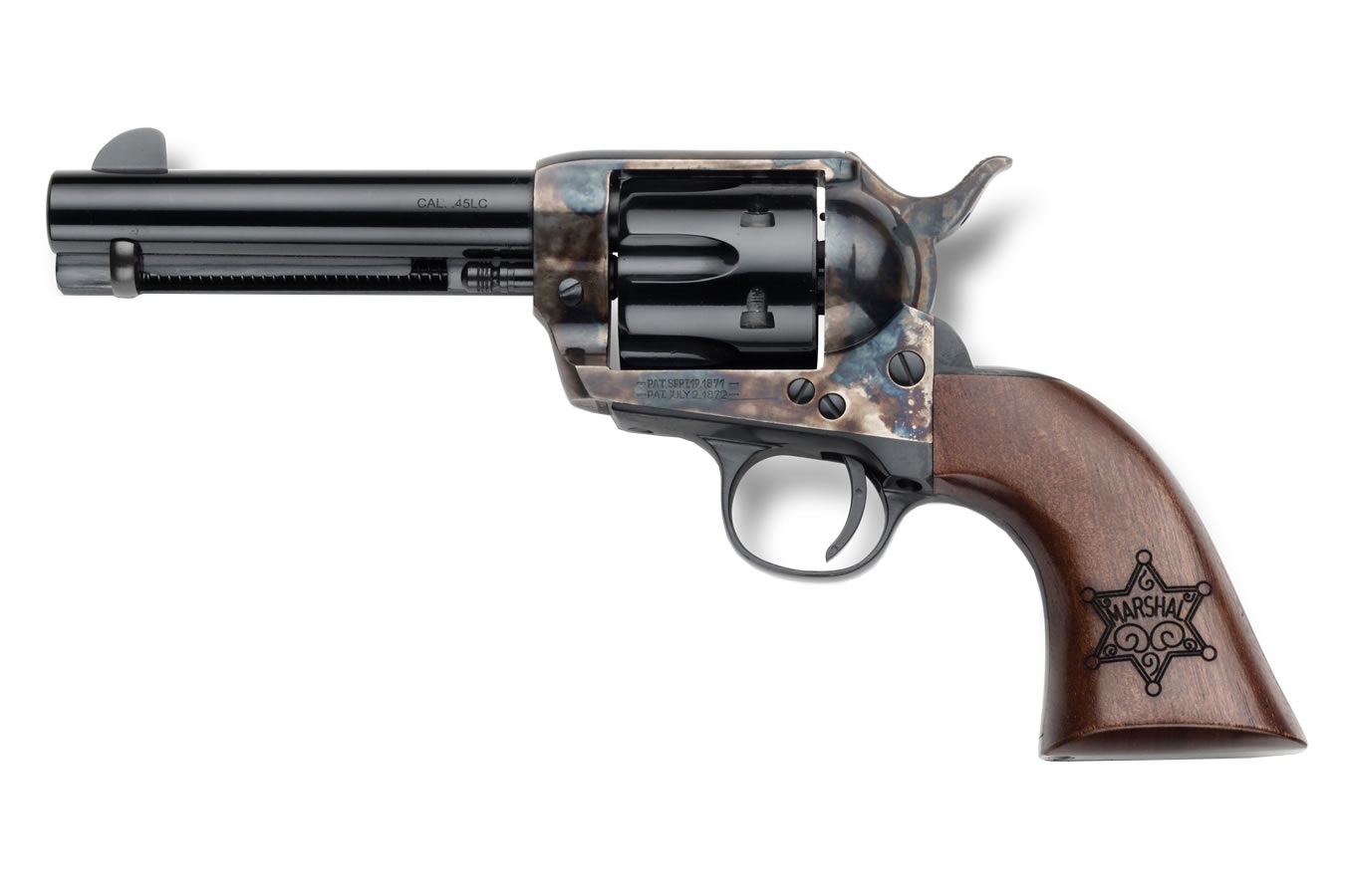US Marshal II 45 LC Single-Action Revolver with Color Case Hardened Frame