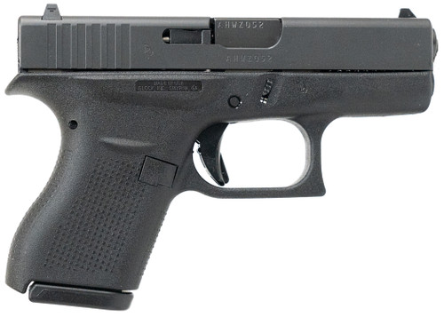 *USED* Glock G42 380 ACP, 3.25″ Barrel, Black, 6rd