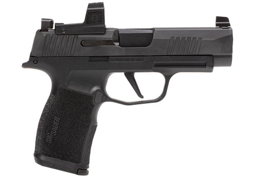 *USED* Sig P365 XL Compact 9mm, 3.7″ Barrel, Polymer, Black, Romeo Zero Reflex Optic, 12rd