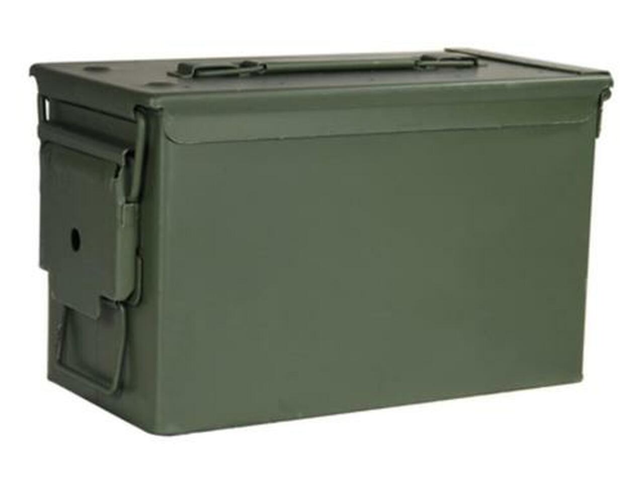 USGI M2A1 Ammo Can, 50 Cal New, Air/Watertight 11 x 7 x 5.5″
