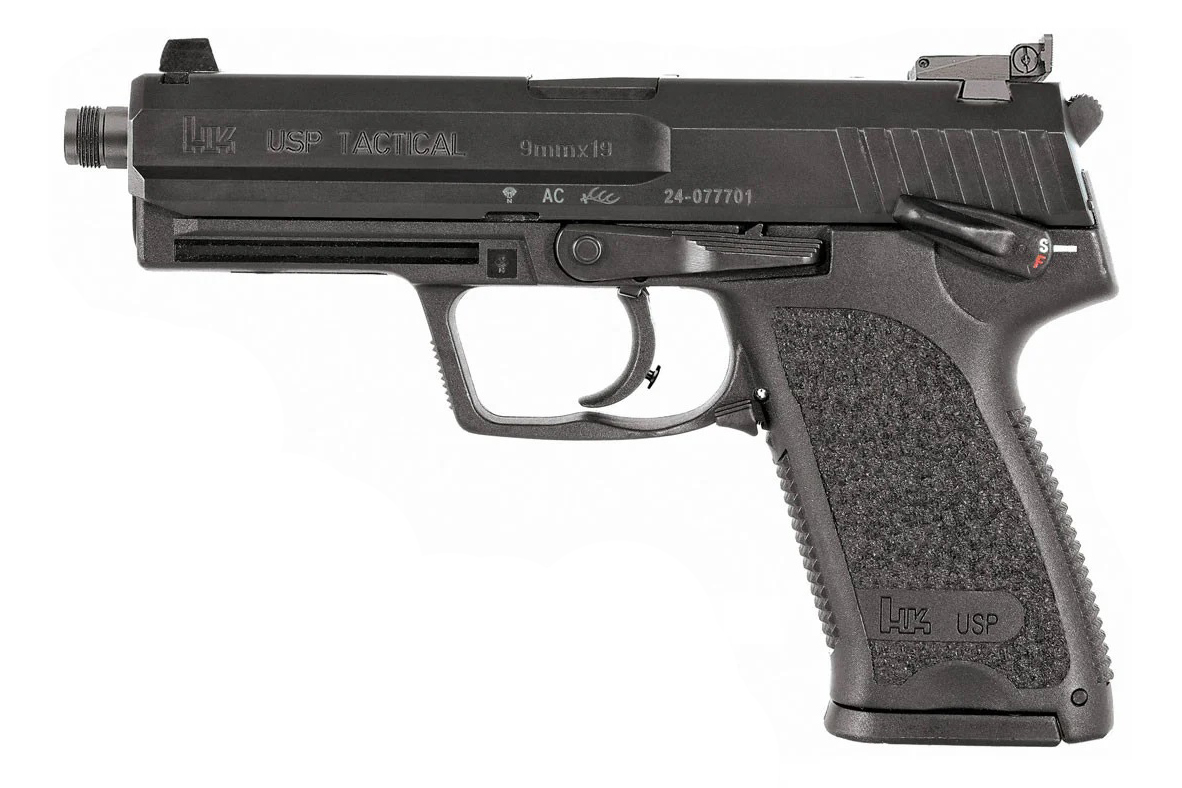 USP Tactical V1 9mm Pistol with Threaded Barrel