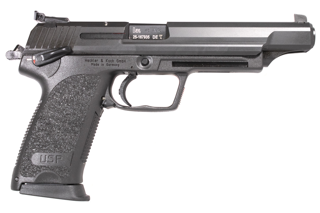 USP V1 Elite 45 ACP Pistol with Black Polymer Frame
