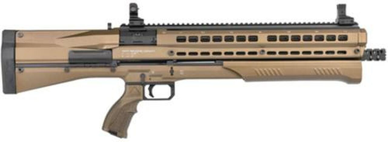 UTAS UTS-15 Dual Tube 12 Ga Pump 18.5″ Barrel Cerakote Burnt Bronze 14rd