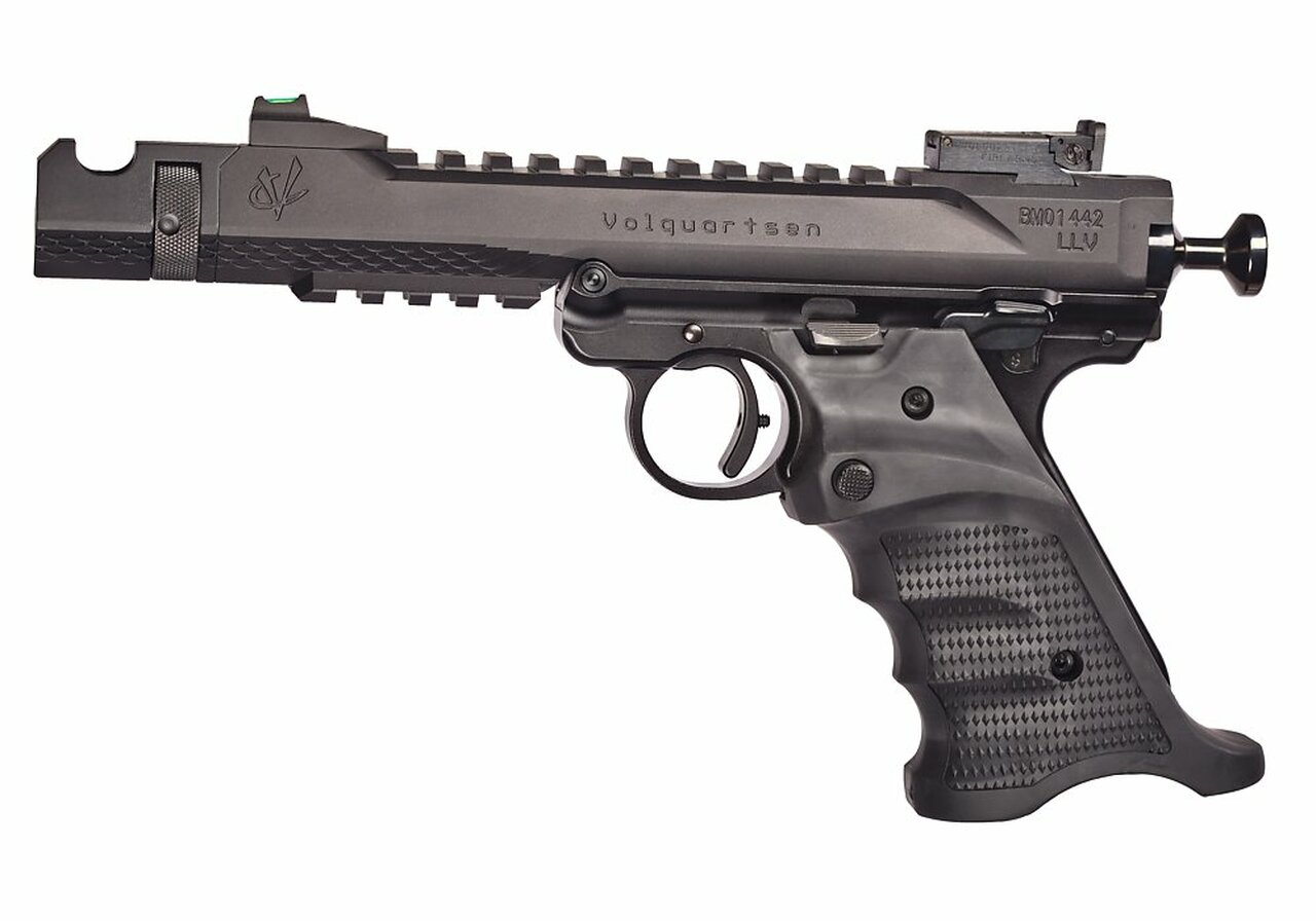 Volquartsen Black Mamba-TF .22 LR, 4.5″ Barrel, FO Front & Rear, Black, 10rd