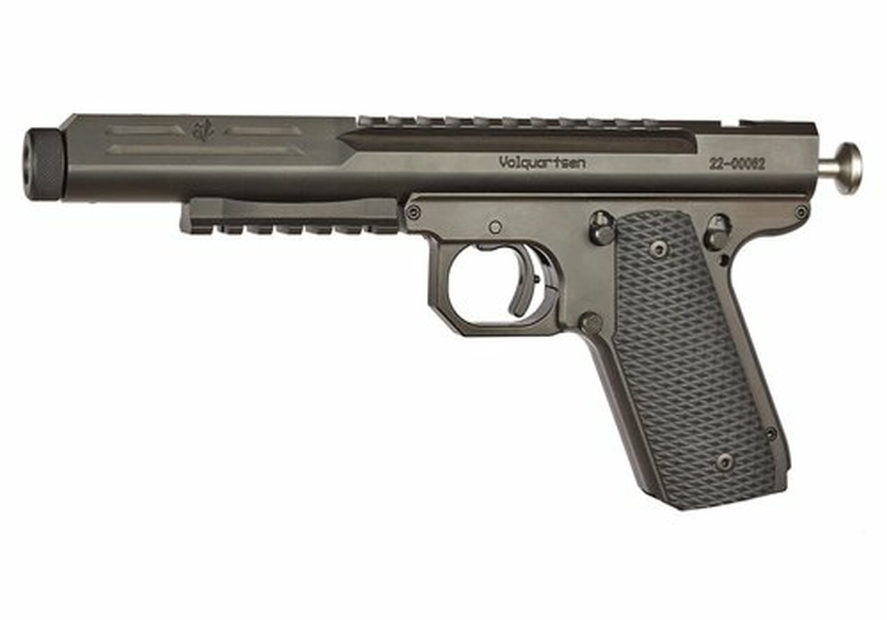 Volquartsen Scorpion .22 WMR, 6″ Barrel, VZ Grips, Black Stainless, 9rd
