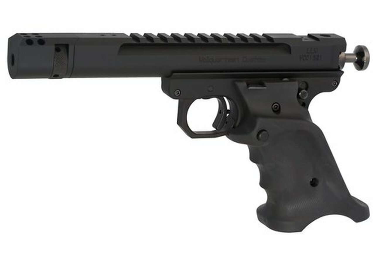 Volquartsen Scorpion Open Model .22 LR, 4.5″ Barrel, Target 22 Style Frame, Compensator, Volthane Grips, Black