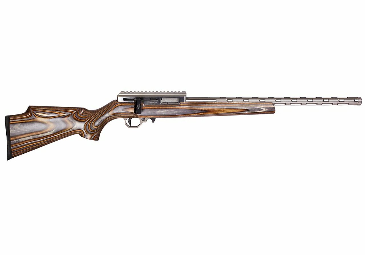 Volquartsen Summit .17 WSM, I-Fluted Barrel, 20 MOA, Brown/Gray Laminated Sporter Stock