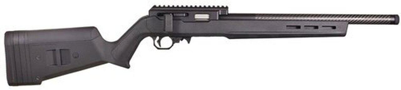 Volquartsen Summit Rifle, .22 LR, 16″ Carbon Barrel, Black Magpul Stock