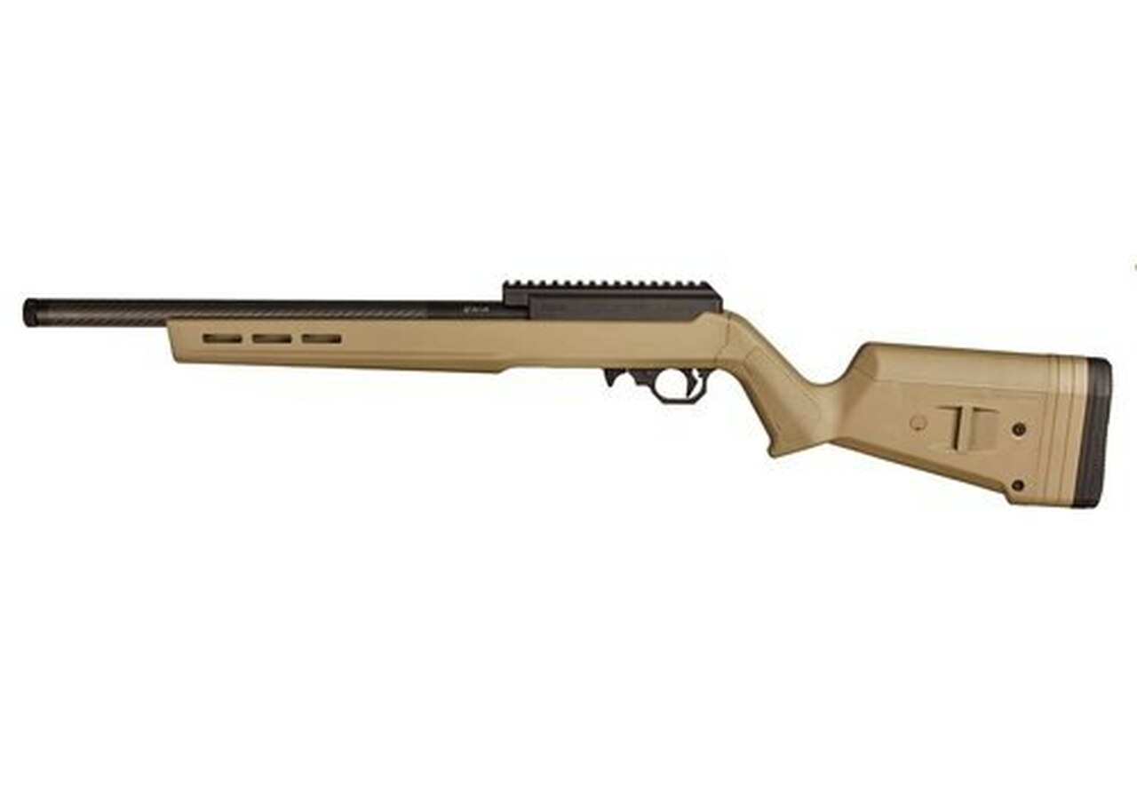 Volquartsen Summit Rifle, .22 LR, Magpul Flat Dark Earth Stock, Lightweight Barrel