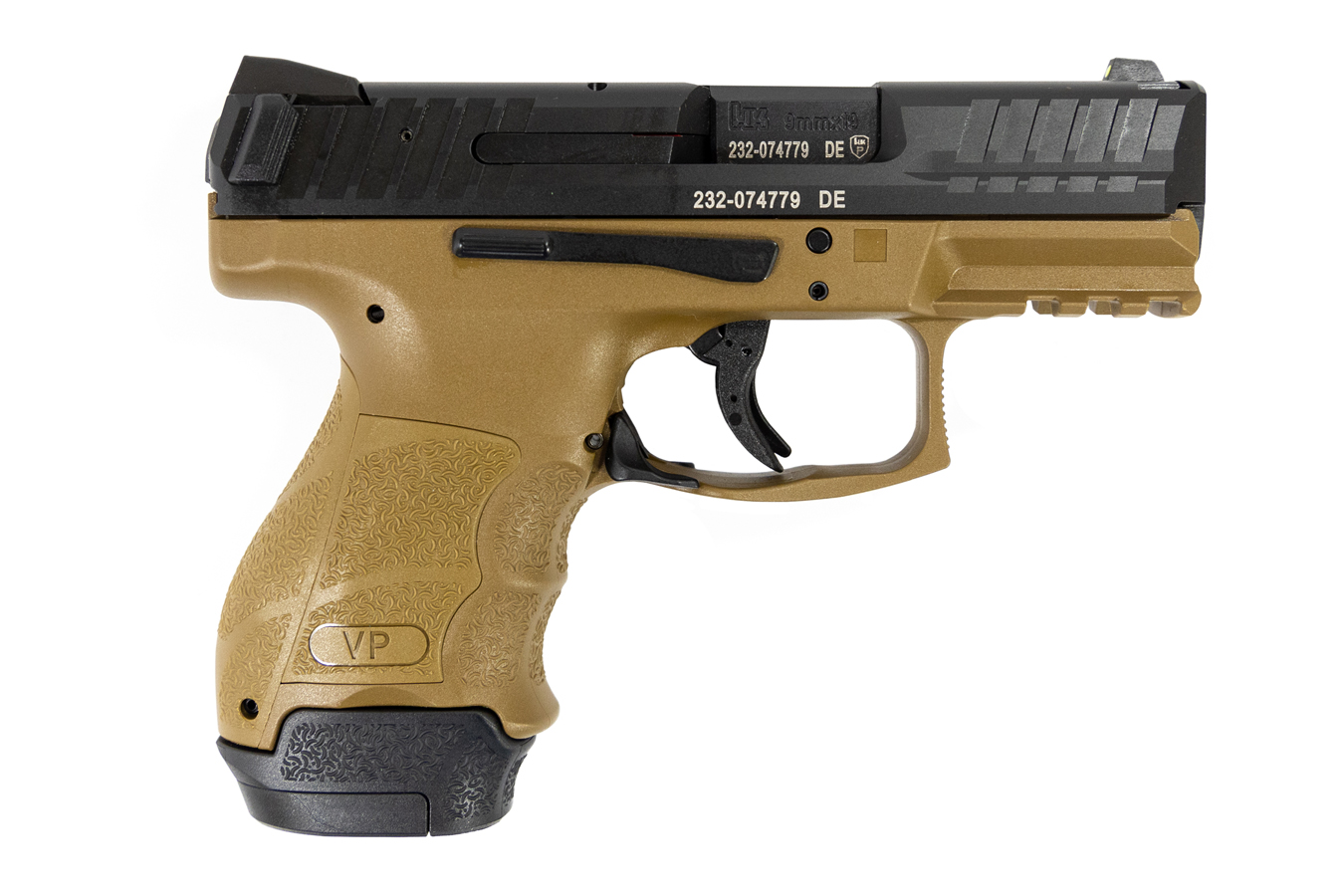 VP9SK 9mm Subcompact Pistol with Flat Dark Earth Frame