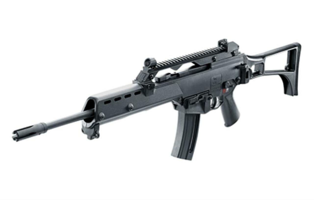 Walther Arms HK G36, 22LR, 18.1″, 10rd, Black Synthetic Stock, Blued