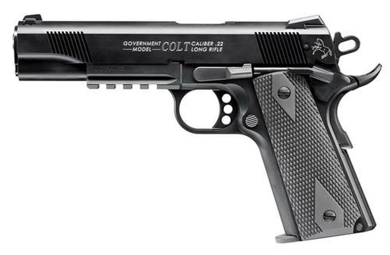 Walther Colt 1911 .22 L.R. Rail Gun Black 10 Round, 1 Mag