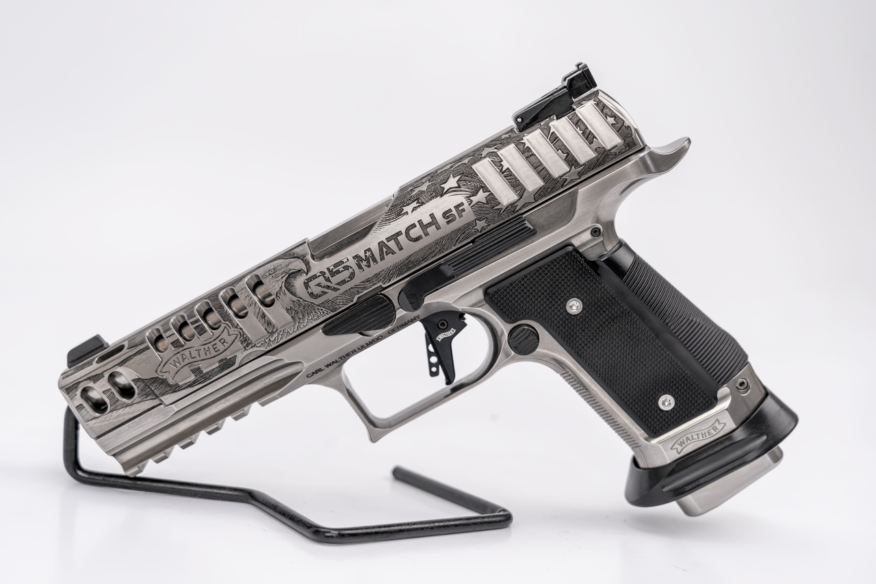 Walther Meister Series PPQ Q5 Match SF 9mm, Patriot Edition, Certified Used