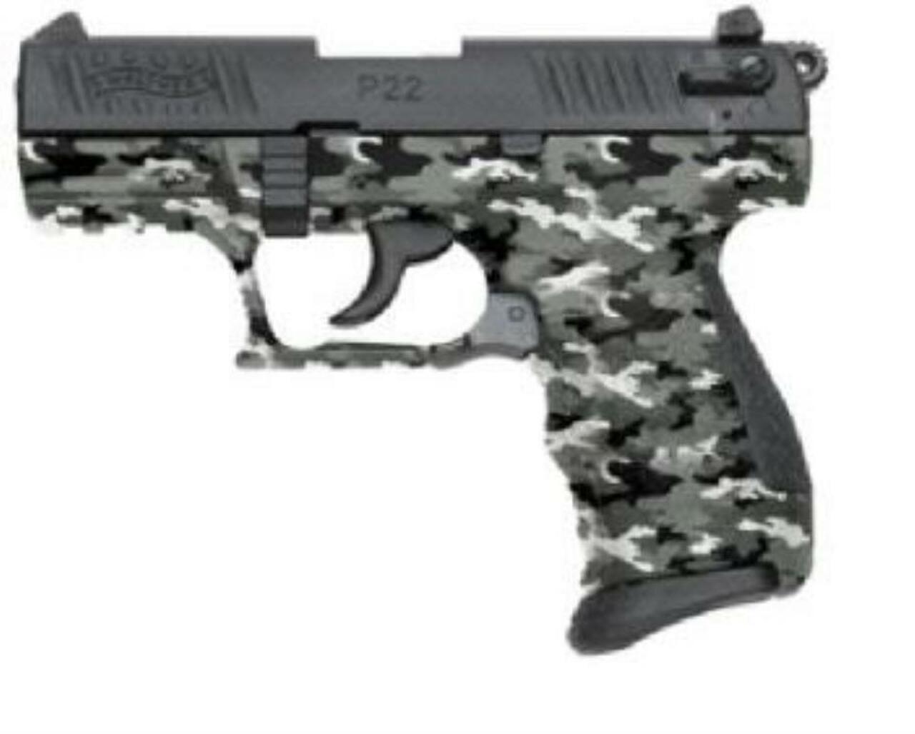 Walther P22 URBAN CAMO Finish 22LR, 10 Rnd Mag, TALO Edition