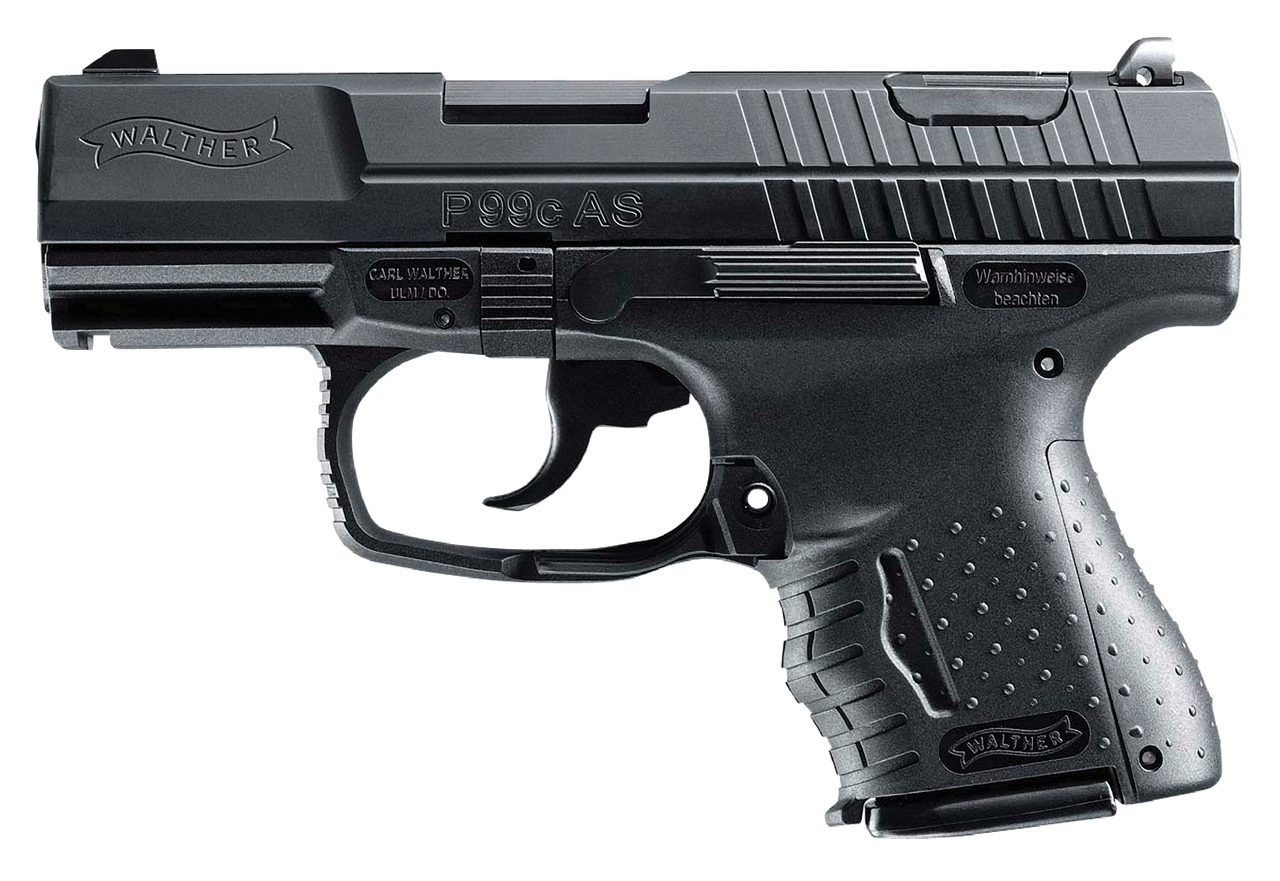 Walther P99c AS 9mm Compact 10 Round, 2 Mags