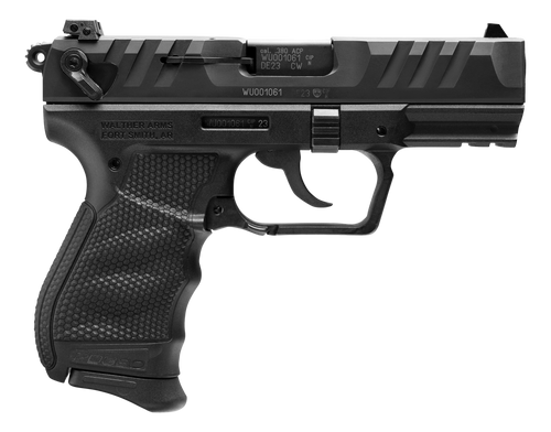 Walther PD380 380 ACP, 3.7″ Barrel, Black, Picatinny Rail, 9rd