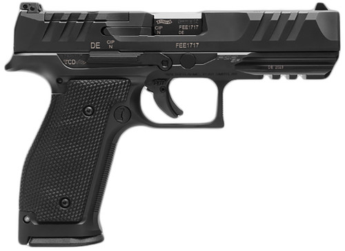 Walther PDP 9mm, 4.5″ Barrel, Black, Optics Ready, 18rd