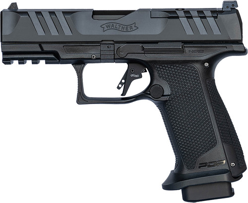 Walther PDP Pro F-Series 9mm, 4″ Barrel, Black, Optic Ready, 18rd