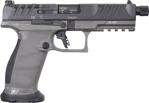 Walther PDP Pro SD 9mm, 5.1″ Threaded Barrel, Black, 18rd